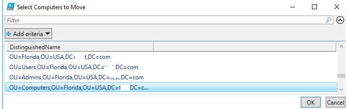 mover computadora o powershell