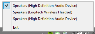 selector de audio windows 10