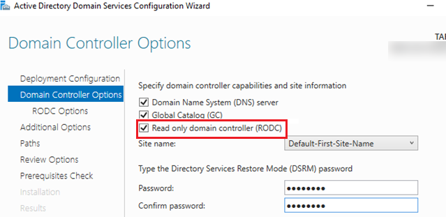 instalar rodc