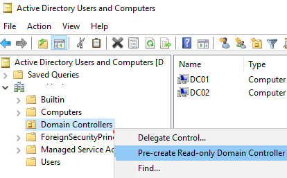 microsoft rodc
