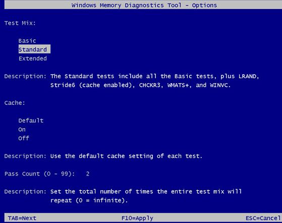 prueba ram windows 10 cmd