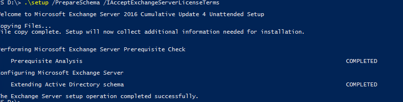 actualización de esquema