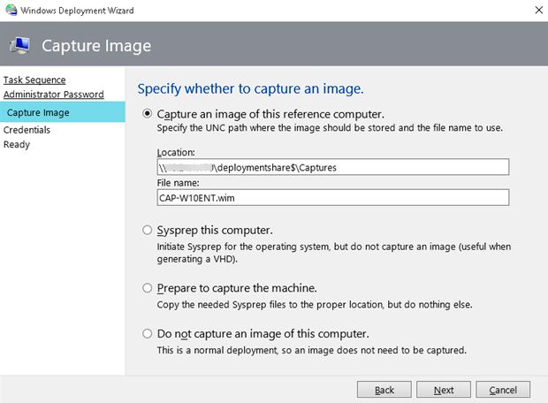 capturar imagen mdt windows 10