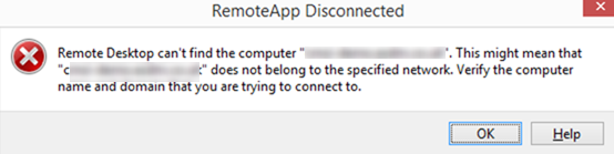 escritorio remoto no puede encontrar la computadora escritorio remoto no puede encontrar la computadora