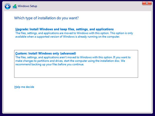 instalar tipo windows 10 esxi
