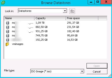 esxi windows 10 explorar almacenes de datos