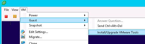 herramientas windows 10 esxi