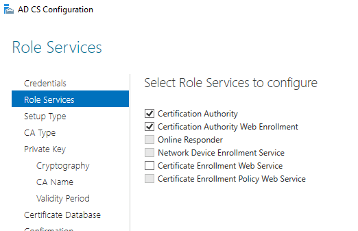 directorio activo adcs