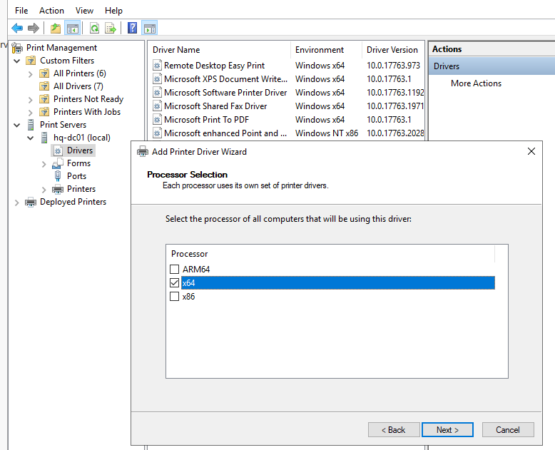 implementar impresora gpo