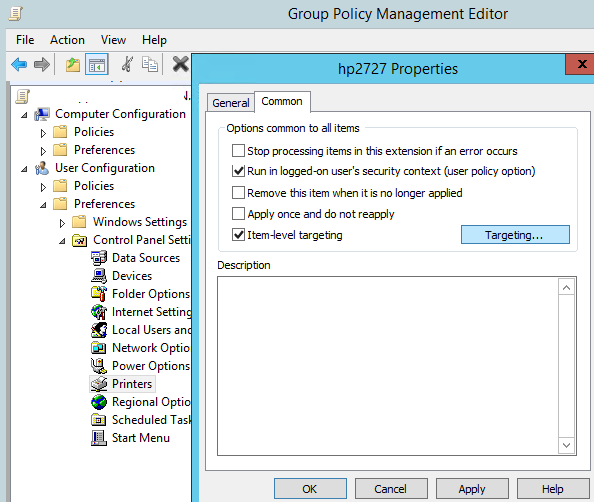 impresora de mapas gpo