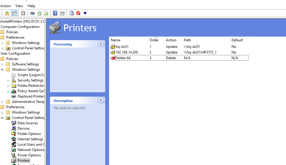 instalar impresora gpo