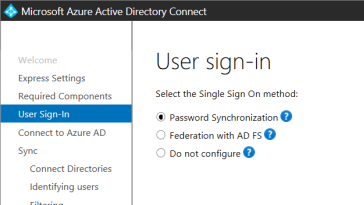 sincronización de hash de contraseña azul