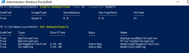 deduplicación del servidor 2016 deduplicación del servidor 2016