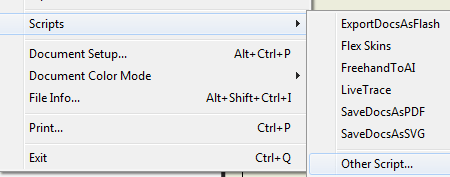 Guiones de Adobe Illustrator Guiones de Adobe Illustrator