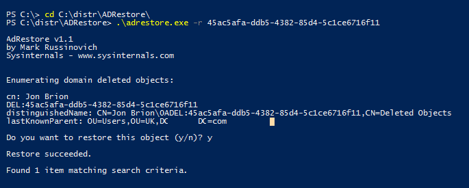 ¿Cómo restaurar el usuario de Active Directory eliminado?  – informaticamadridmayor