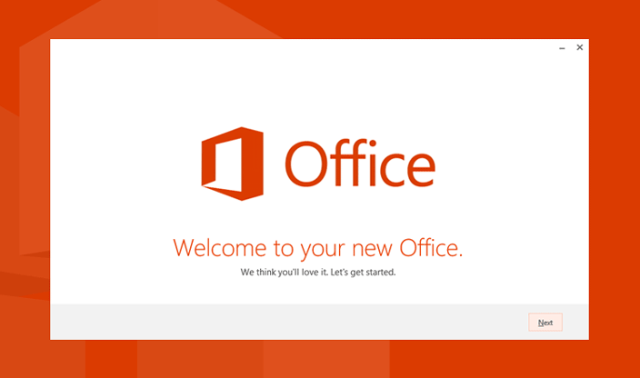 Eliminar la pantalla Bienvenido a su nueva oficina usando GPO