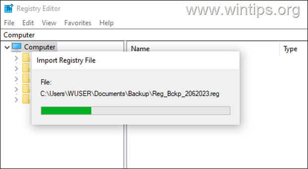 Cómo restaurar el registro en Windows