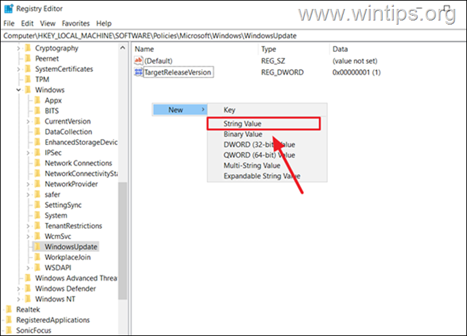 Cómo bloquear la actualización a Windows 11 en el Registro