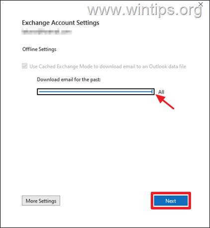Forzar a Outlook a descargar todos los correos electrónicos IMAP/Exchange localmente