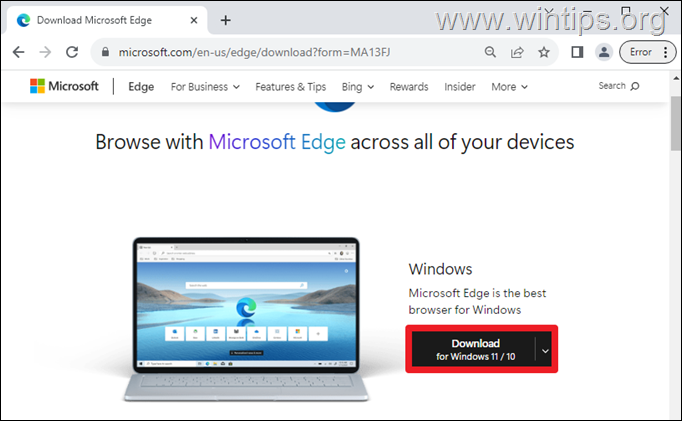 Descargar Microsoft Edge