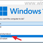 Cómo apagar sin actualizar Windows 11/10.