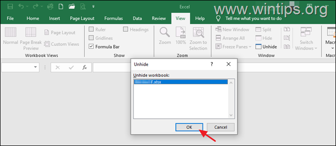 REVISIÓN: El documento de Microsoft Excel está en blanco o vacío.