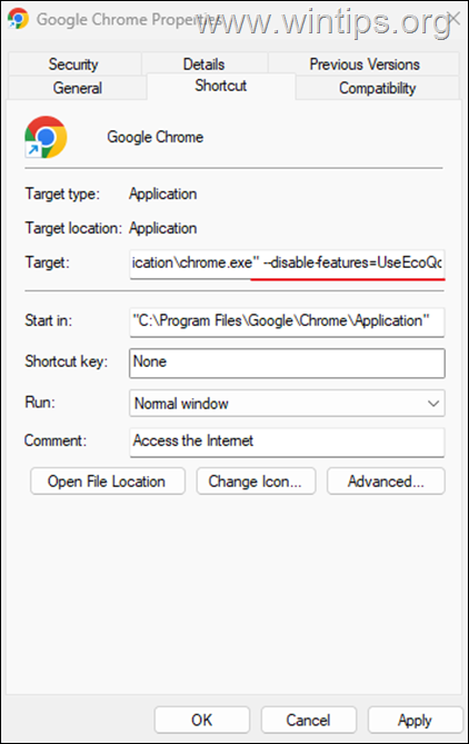 Desactivar el modo de eficiencia Chrome Cómo desactivar el modo de eficiencia en Chrome