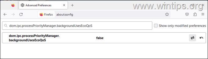 Desactivar el modo de eficiencia de Firefox Desactivar el modo de eficiencia de Firefox