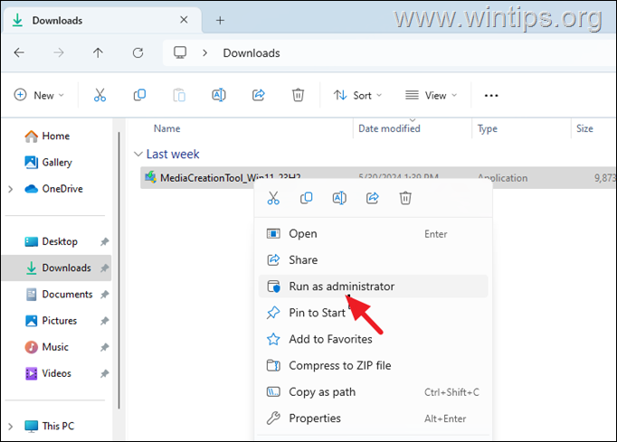 MediaCreationTool Herramienta de creación de medios 0x80042405 - 0xa001b