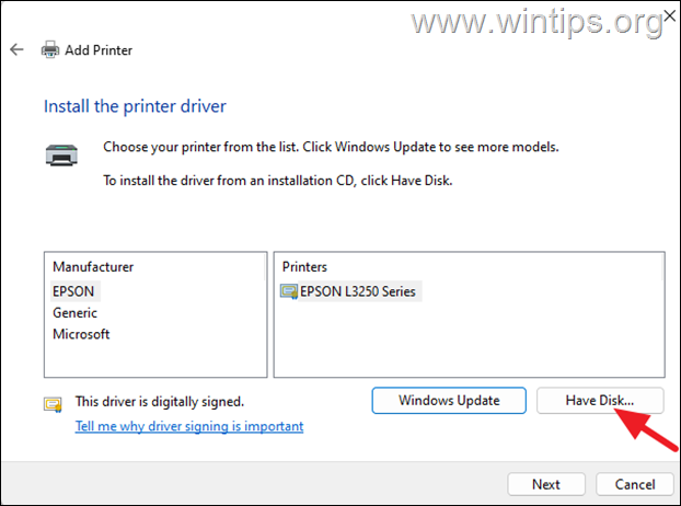 Agregar impresora El enchufe y el juego de servicio no se iniciaron - Impresora HP -Windows 11 Arm