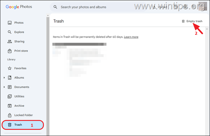 Google Storage está lleno a pesar de eliminar archivos. 