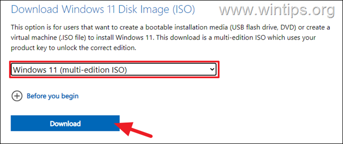 Crea Windows 11 USB para hardware no compatible