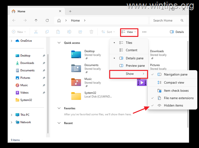 Ver artículos ocultos Eliminar archivos de historial de detección de los defensores de Windows
