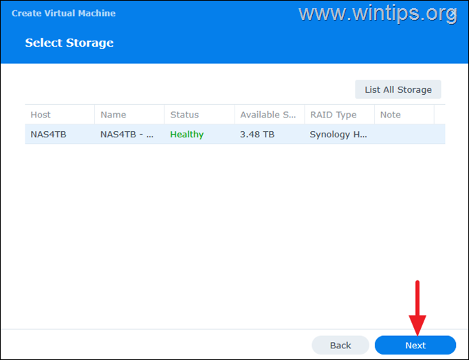 Cómo instalar Windows 10 VM en Synology NAS.