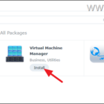 Cómo instalar Windows 10 Virtual Machine en un NAS Synology.