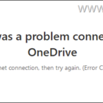Solución: error de OneDrive 0x8004de40. Hubo un problema para conectarse a OneDrive. Revise su conexión a Internet. Solución: error de OneDrive 0x8004de40. Hubo un problema para conectarse a OneDrive. Revise su conexión a Internet.
