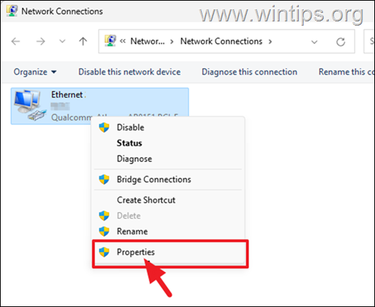Cambiar la configuración del adaptador Cambiar la configuración del adaptador