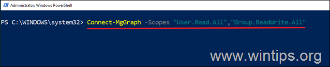 Conéctese al gráfico de Microsoft Cómo conectarse al gráfico de Microsoft