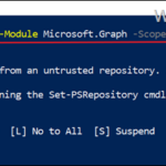 Cómo instalar y conectarse a Microsoft Graph.