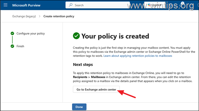 Cómo funciona una nueva Política de Archivo en Office 365