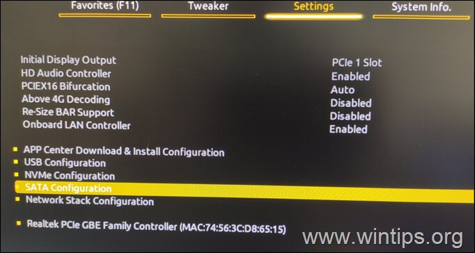 Configuración SATA Configuración SATA - GIGABYTE