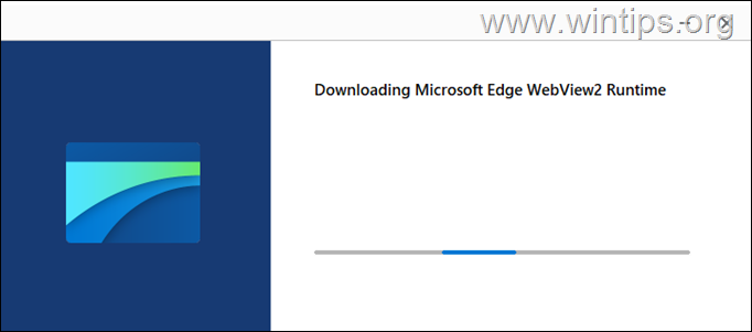 vista web de borde2 REVISIÓN: Teams no puede encontrar un componente necesario para ejecutar Teams
