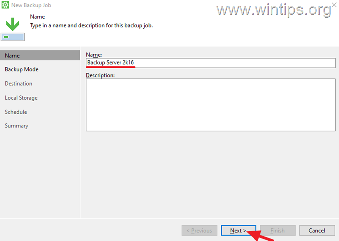 agente veeam para windows Cómo hacer una copia de seguridad de un servidor de archivos de Windows con Veeam Agent para Windows.*
