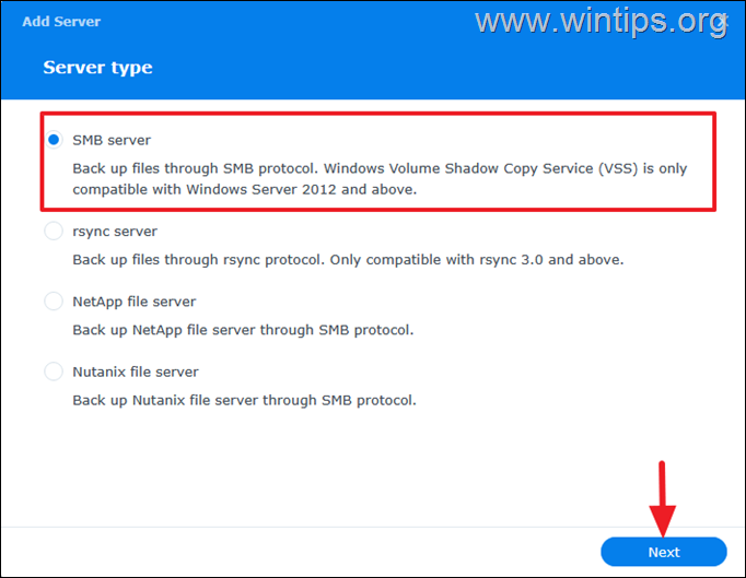 copia de seguridad activa de synology para empresas Cómo hacer una copia de seguridad de un servidor de archivos de Windows en un Synology NAS