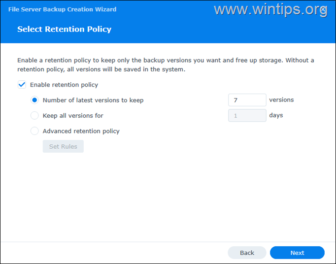 hacer una copia de seguridad del servidor de archivos en Synology hacer una copia de seguridad del servidor de archivos en Synology nas
