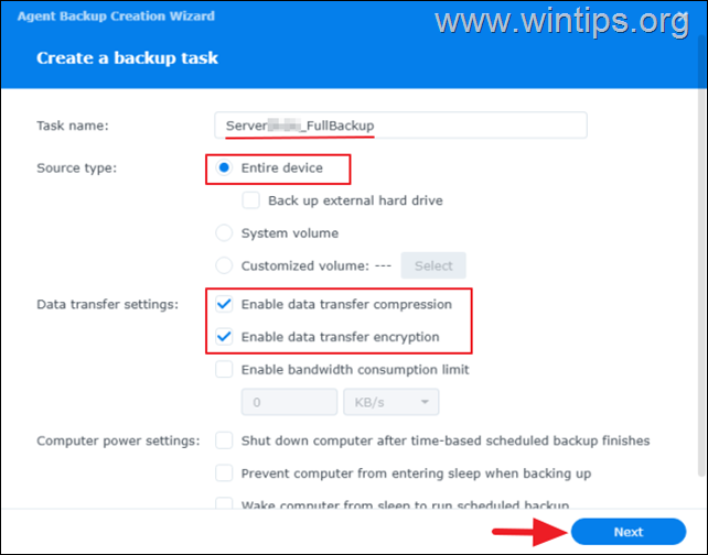 Cómo realizar una copia de seguridad de toda una computadora con Windows con Active Backup for Business en Synology NAS.