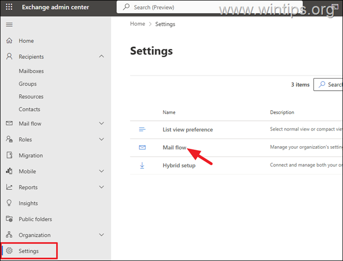 Flujo de correo: habilite el protocolo SMTP AUTH 