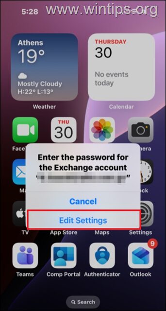 Cómo sincronizar contactos de Outlook 365 con la aplicación de contactos de iOS