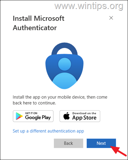 Instalar el autenticador de Microsoft Instalar el autenticador de Microsoft