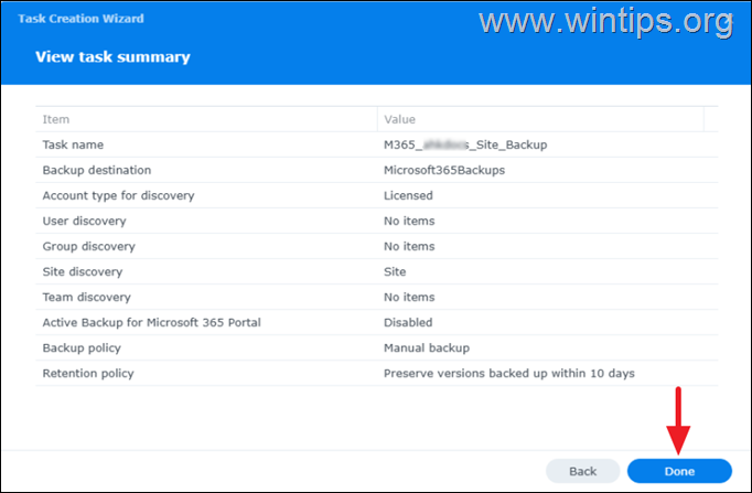 Copia de seguridad de Microsoft 365: Synology Copia de seguridad de Microsoft 365 en Synology NAS